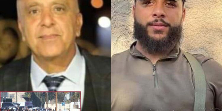 شہید استاد اور جنین بریگیڈ کے کمانڈر کے جنازےمیں ہزاروں فلسطینیوں کی شرکت