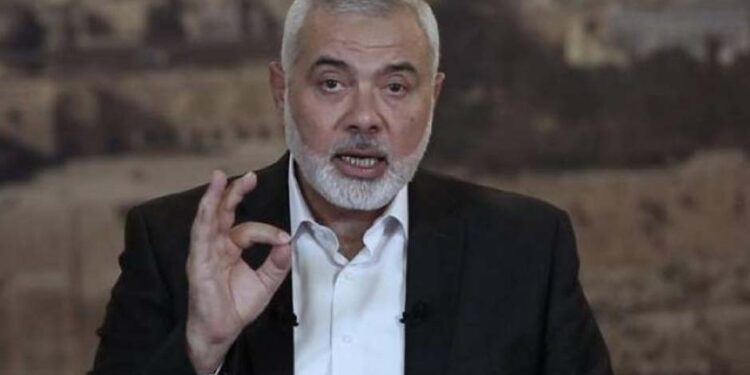 شہداء کا بدلہ لیں گے صیہونی دشمن کو سکون نصیب نہیں ہو گا، اسماعیل ھنیہ