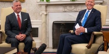 جو بائیڈن سے شاہ اردن کی ملاقات، قبلہ اول کے حوالے سے صیہونی موقف مسترد