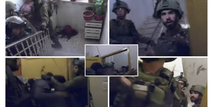 صیہونی فوج کی لوٹ مار، فلسطینیوں کے گھروں سے سی سی ٹی وی کیمراز اتارلئے