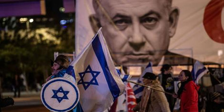 اسرائیل میں احتجاج شدت اختیار کرگیا، 200 فائٹر پائلٹس نے اعلان بغاوت کردیا