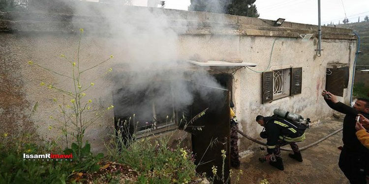 صہیونی آبادکاروں کے ہاتھوں فلسطینی خاندان کو گھرمیں زندہ جلانے کی کوشش ناکام