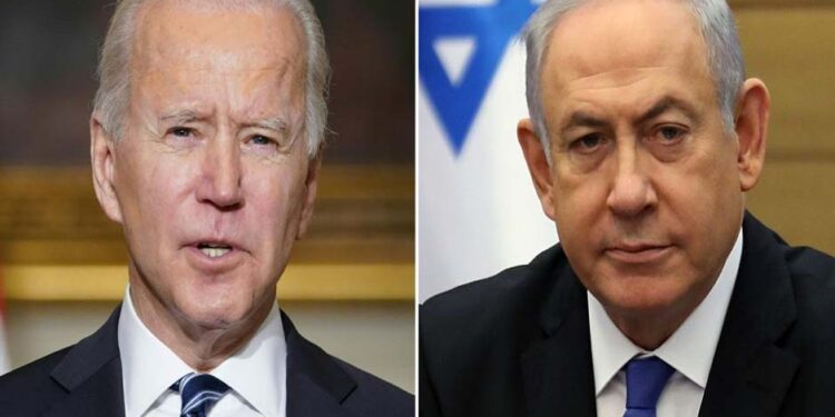 نسل پرست صہیونی ریاست کا  تاریخی اتحادی امریکہ  اسرائیل سے  ناراض