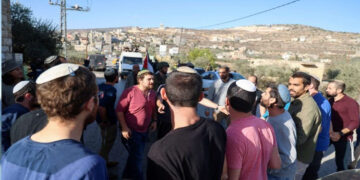 حوارہ: صہیونی آبادکاروں کا ایک بارپھر فلسطینیوں پر حملہ