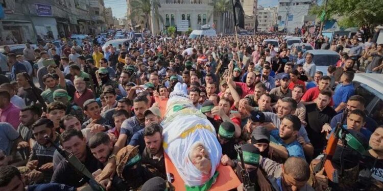 غزہ: فائرنگ میں القسام بریگیڈزکے رہنما بیٹے سمیت شہید