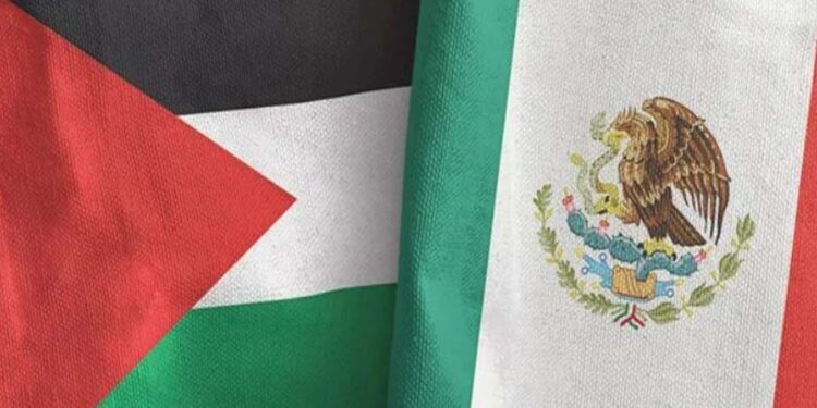 میکسیکو کا فلسطین کو مکمل آزاد ریاست تسلیم کرنے کا اعلان