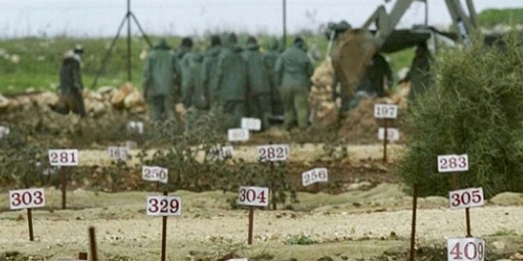 12 فلسطینی قیدیوں کے جسد خاکی عشروں بعد بھی صیہونی تحویل میں