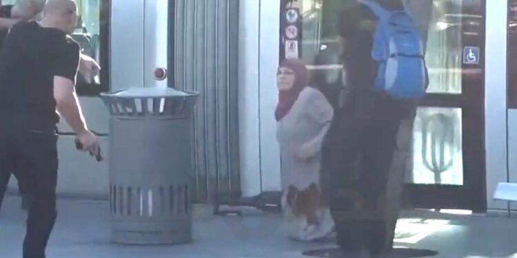 صیہونی پولیس کی بزرگ فلسطینی خاتون پر سرعام فائرنگ