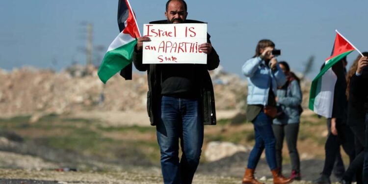 حماس کی امریکی کانگریس میں اسرائیل کو غیر نسل پرست ریاست قرار دینے کی مذمت