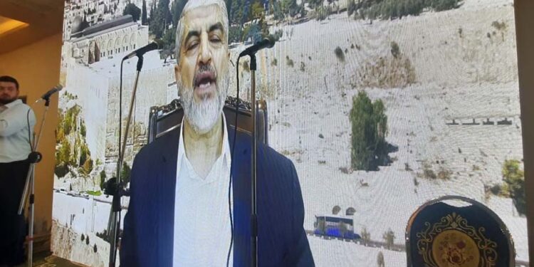 مسجد اقصیٰ کو کھو دیا تو نہ زمین بچے گی اور نہ ہی وطن، خالد مشعل