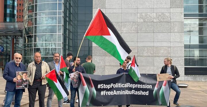 یورپ: فلسطینی کانگریس کے صدر کی فوری رہائ کا مطالبہ