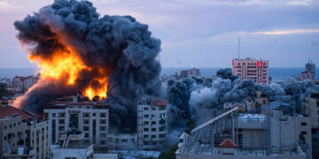 غزہ میں فلسطینیوں کا قتل عام جاری، 78 بچوں 41 خواتین سمیت شہداء کی تعداد 1,100 ہوگئی