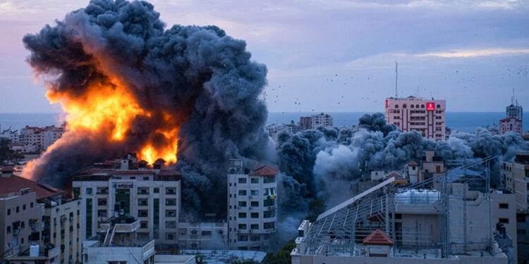 غزہ میں فلسطینیوں کا قتل عام جاری، 78 بچوں 41 خواتین سمیت شہداء کی تعداد 1,100 ہوگئی