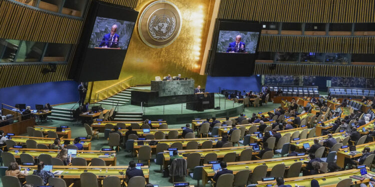 اقوام متحدہ: غزہ میں جنگ بندی کیلئے قرارداد بھاری اکثریت سے منظور