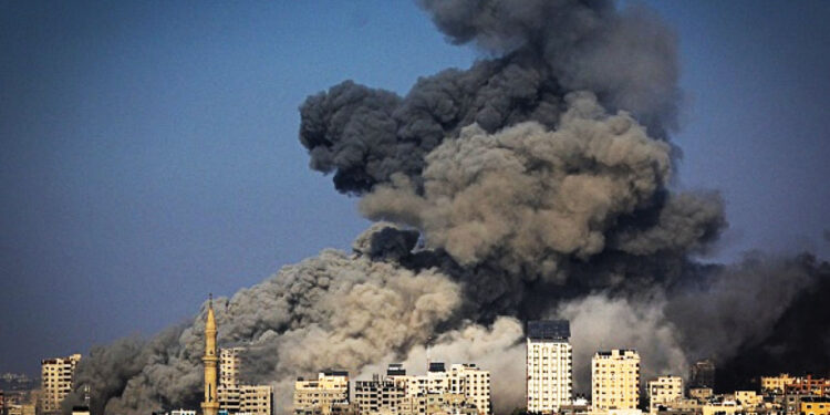 صیہونی افواج نے غزہ پر چھ روز میں چار ہزار ٹن بارود برسایا