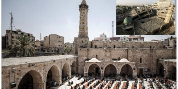 غزہ: صیہونی فوج نے ڈیڑھ ہزار سال پرانی تاریخی مسجد سمیت 17 دیگر مساجد کو شہید کردیا