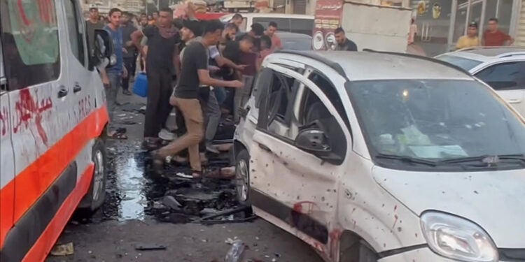 صیہونی فوج کا اسپتال اور زخمیوں پر بمباری کرنے کا اعتراف