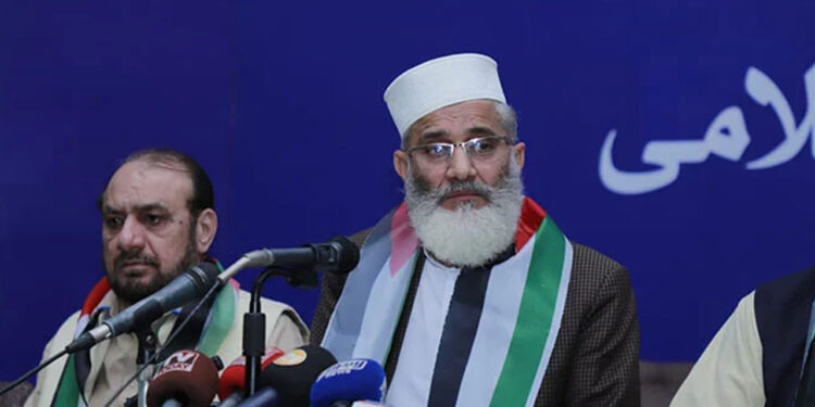 فلسطین کے حوالے سے پاکستانی حکمرانوں کردار کمزور ہے، امیر جماعت اسلامی