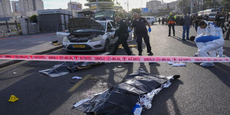 مقبوضہ بیت المقدس: فدائی حملے میں یہودی مذہبی پیشوا سمیت تین ہلاک، 20زخمی