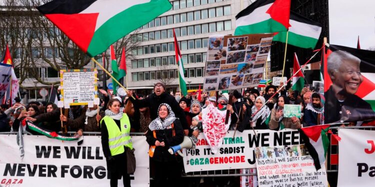 ’غزہ میں فلسطینیوں کی نسل کشی‘عالمی عدالت انصاف فیصلہ کل سنائے گی