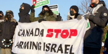 ہتھیاروں کی فروخت روکنے پر صیہونی ریاست کی کینیڈا کو دھمکیاں