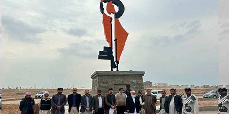 قرطبہ سٹی میں فلسطینیوں کے حق واپسی کی حمایت میں یادگار تعمیر