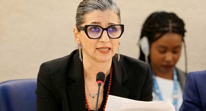 اقوام متحدہ کی عہدیدار کا صیہونی ریاست پر پابندیوں کا مطالبہ