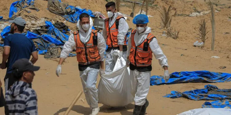 اسرائیلی فوج نے غزہ میں متعدد فلسطینیوں کو زندہ دفن کیا: اقوام متحدہ