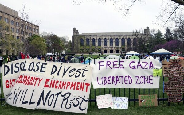 اسرائیل کے خلاف طلبہ کا احتجاج میکسیکو تک پہنچ گیا