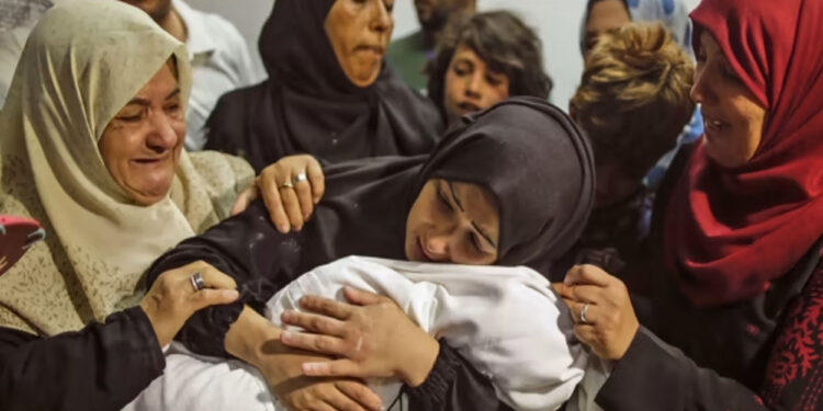 غزہ پر صیہونی دہشت گردی کے 220 دن: 48 گھنٹوں میں 36 بچوں سمیت 94 فلسطینی شہید