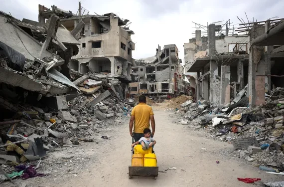 اسرائیلی دہشتگردی سے غزہ 40 ملین ٹن ملبے کا ڈھیر بن چکا ہے: اقوام متحدہ