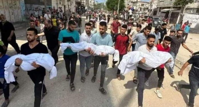 غزہ پر اسرائیلی دہشت گردی کے 257 دن: فلسطینی شہداء کی تعداد 37،397 ہوگئی