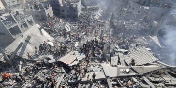 اسرائیل غزہ میں فلسطینیوں کی نسل کشی کررہا ہے: یورو- میڈیٹیرینین ہیومن رائٹس