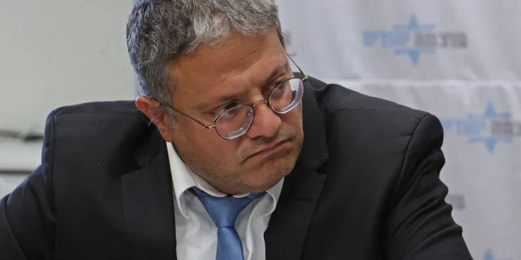 اگر غزہ کی جنگ روکی گئی تو میں حکومت کا حصہ نہیں رہوںگا: بن گویر