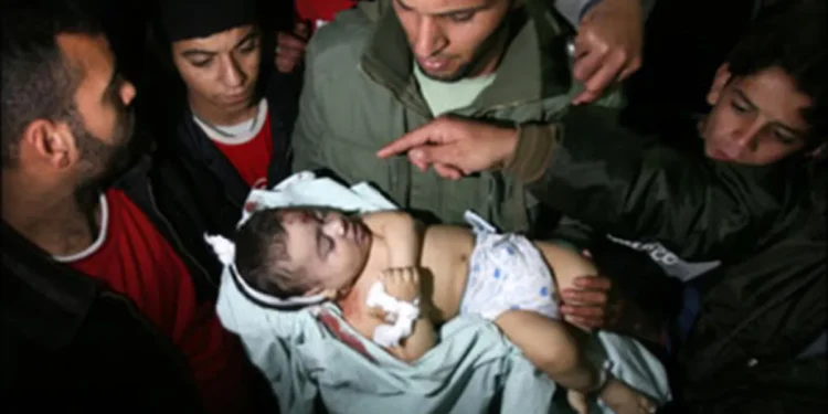 غزہ: اسرائیلی دہشت گردی میں اب تک 4000 سے زائد نومولود فلسطینی بچے شہید