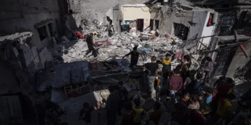 غزہ پر اسرائیلی دہشتگردی کے351دن: شہداء کی تعداد 41,272 ہو گئی