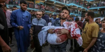 غزہ: اونروا کے اسکول پر دوبارہ اسرائیلی بمباری، قطر کی شدید الفاظ میں مذمت