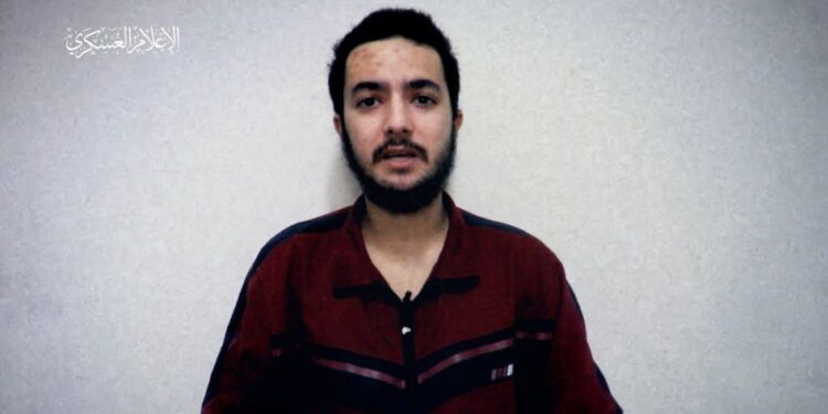 غزہ: اسرائیلی بمباری سے ہلاک ہونے والے اسرائیلی یرغمالی کا ویڈیو پیغام