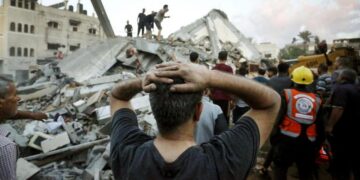 غزہ پر اسرائیلی دہشتگردی کے354دن: 24گھنٹوں میں مزید 55 فلسطینی شہید