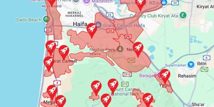 القسام بریگیڈ کا لبنان سے صیہونی ریاست پر 40 میزائلوں سے حملہ