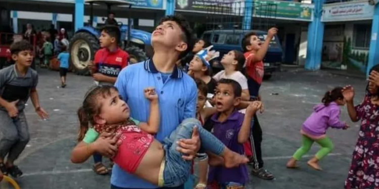 غزہ: اسرائیلی دہشتگردی میں 90 فیصد اسکول تباہ، 25 ہزار بچے شہید اور زخمی