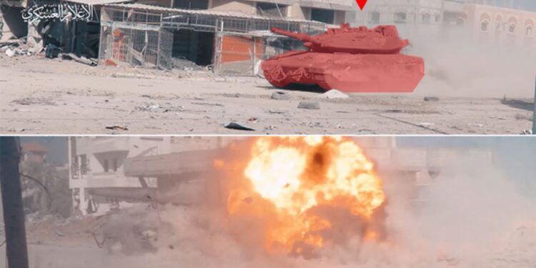 غزہ: مجاہدین کا صیہونی فوج کے قافلے پر حملہ، متعدد جہنم واصل