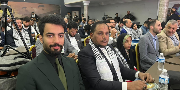 انٹر نیشنل یوتھ کانفرنس طوفان اقصی سے طوفان امت کا آغاز ہو گیا