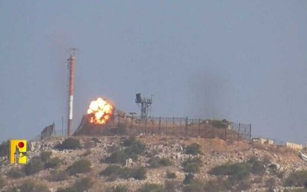 حزب اللہ کا صیہونی فوج پر گائیڈڈ میزائیلوں سے حملہ