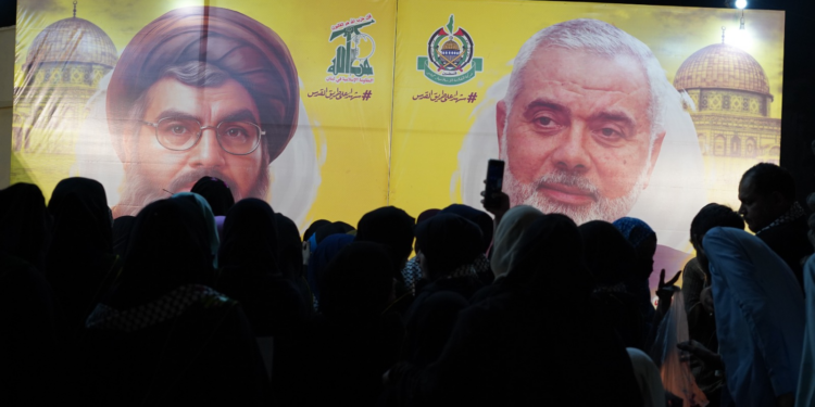 شہدائے حماس و حزب اللہ پاکستانی قوم کے سر کا تاج ہیں