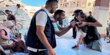 غزہ میں پولیوں سے بچاؤ مہم کا دوسرا مرحلہ  14 اکتوبر سے شروع ہوگا