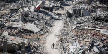 غزہ: اسرائیلی جارحیت سے 95 فیصد عمارات تباہ، لاکھوں مکانات ناقابل رہائش