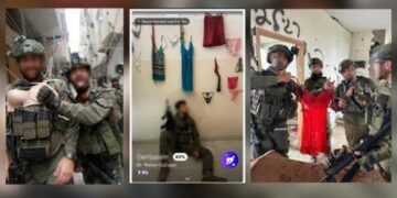 جبالیہ: اسرائیلی فوج کی لوٹ مار، فلسطینی خواتین کے کپڑے پہننے کی ویڈیو وائرل