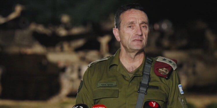 اسرائیل جنگ کی تکلیف دہ قیمت ادا کررہا ہے، اسرائیلی آرمی چیف