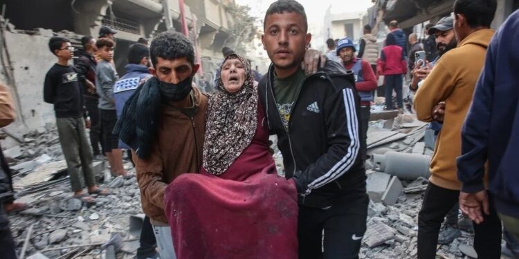 غزہ پر اسرائیلی دہشتگردی جاری: 24گھنٹوں میں مزید 48فلسطینی شہید150 زخمی